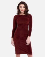 Knee-Length-Mini-Dress